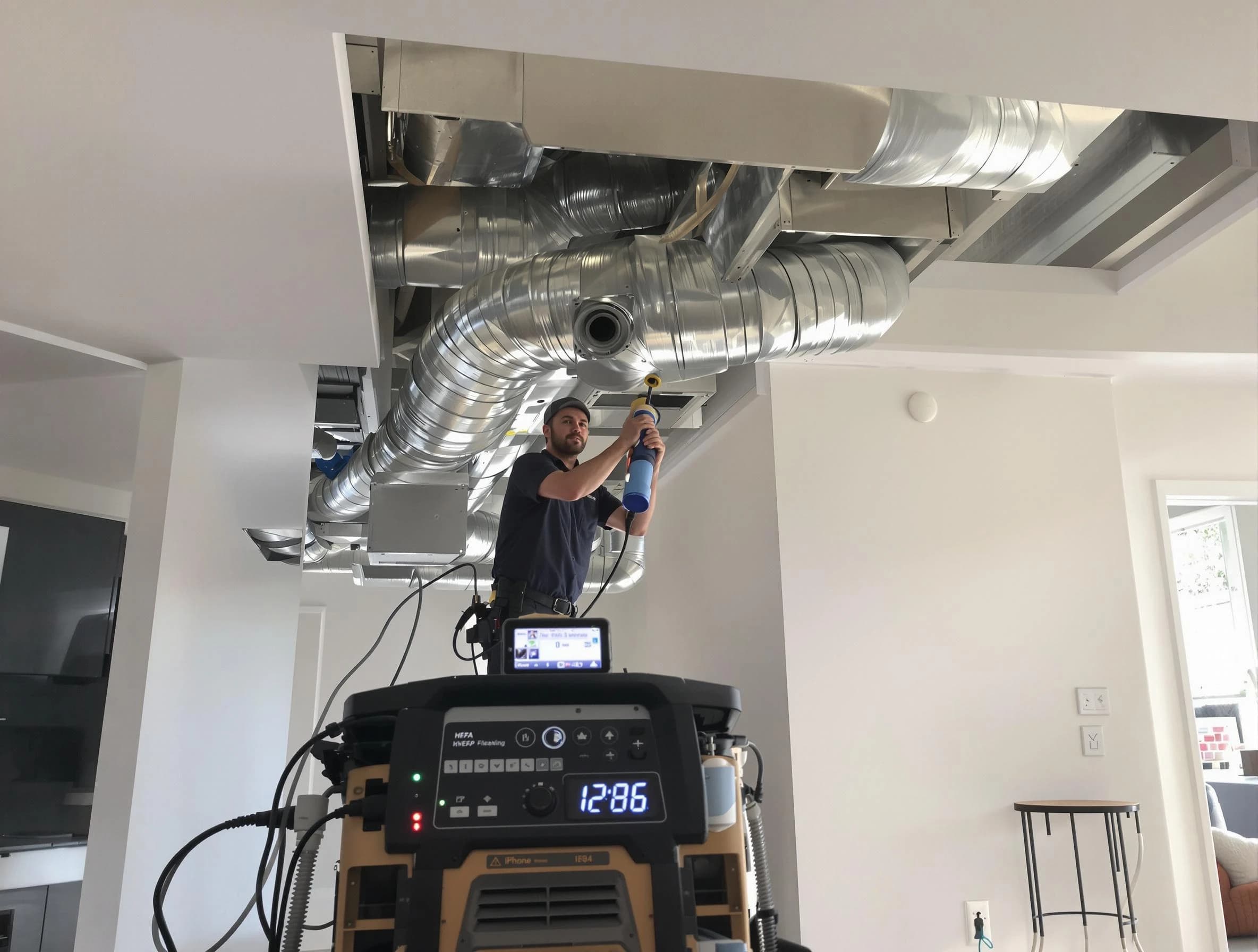 Advanced pure air duct cleaning by Hiram Air Duct Cleaning in Hiram
