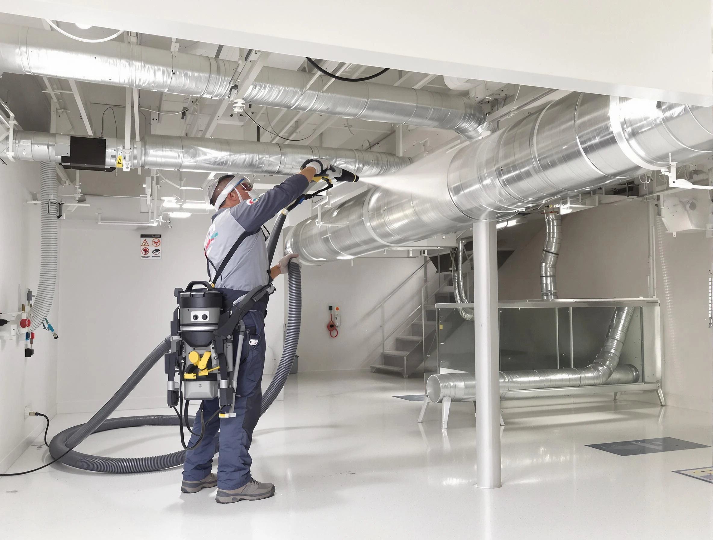 Professional central duct cleaning by Hiram Air Duct Cleaning in Hiram