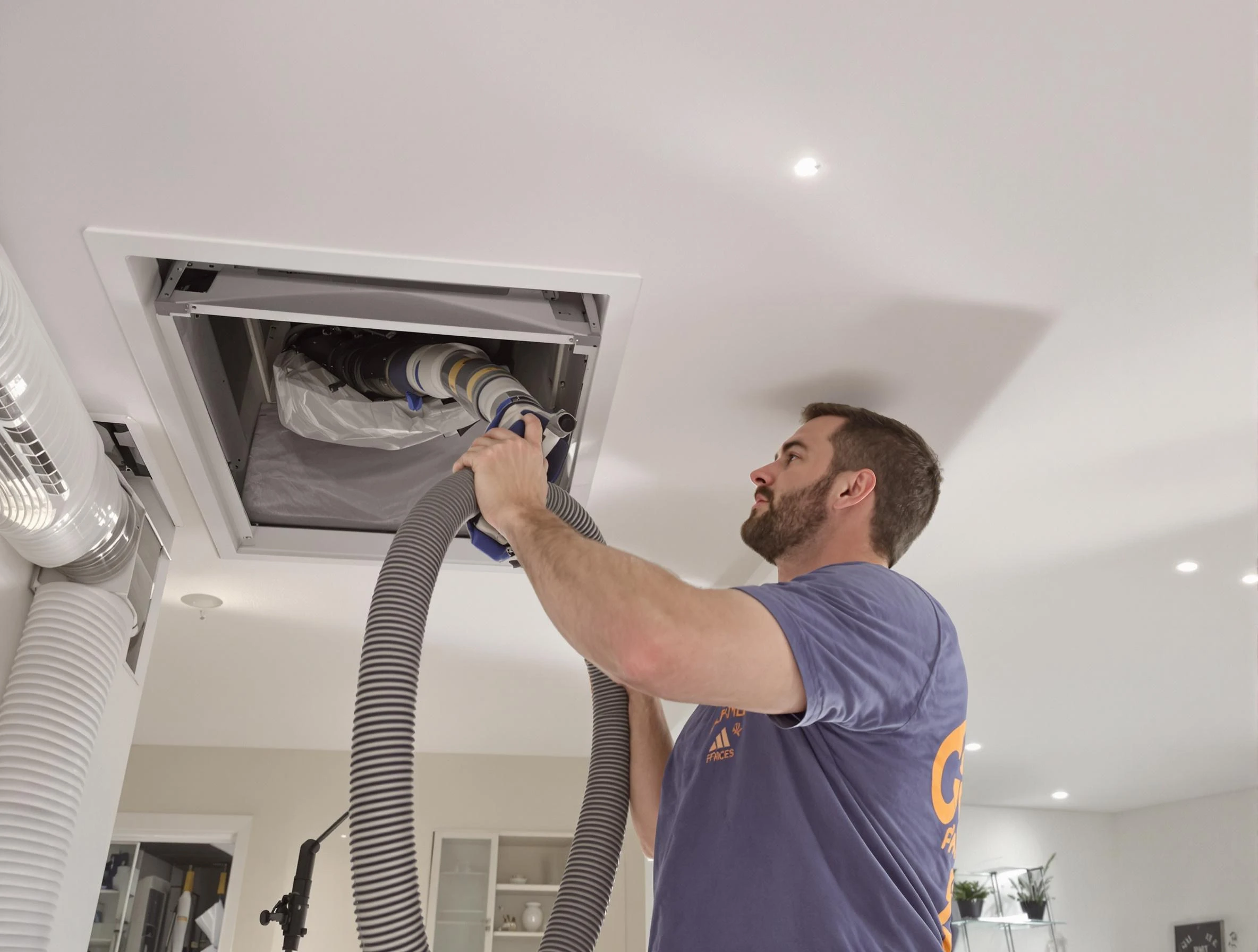 Precision indoor duct cleaning by Hiram Air Duct Cleaning in Hiram