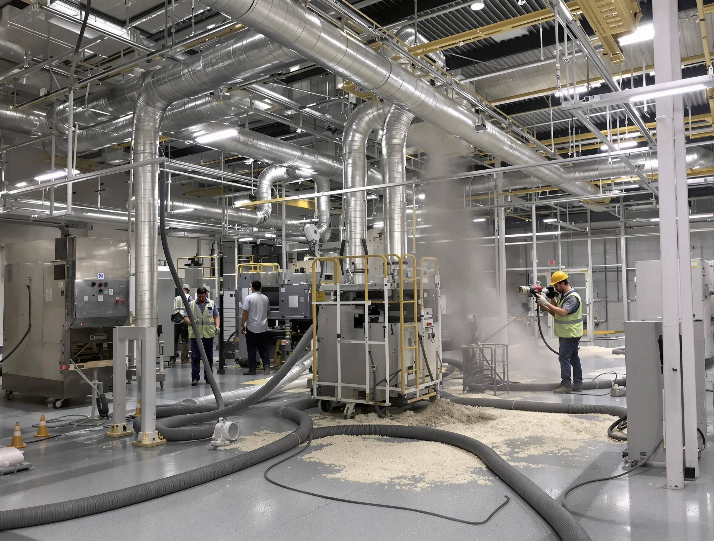 Heavy-duty industrial duct cleaning by Hiram Air Duct Cleaning in Hiram