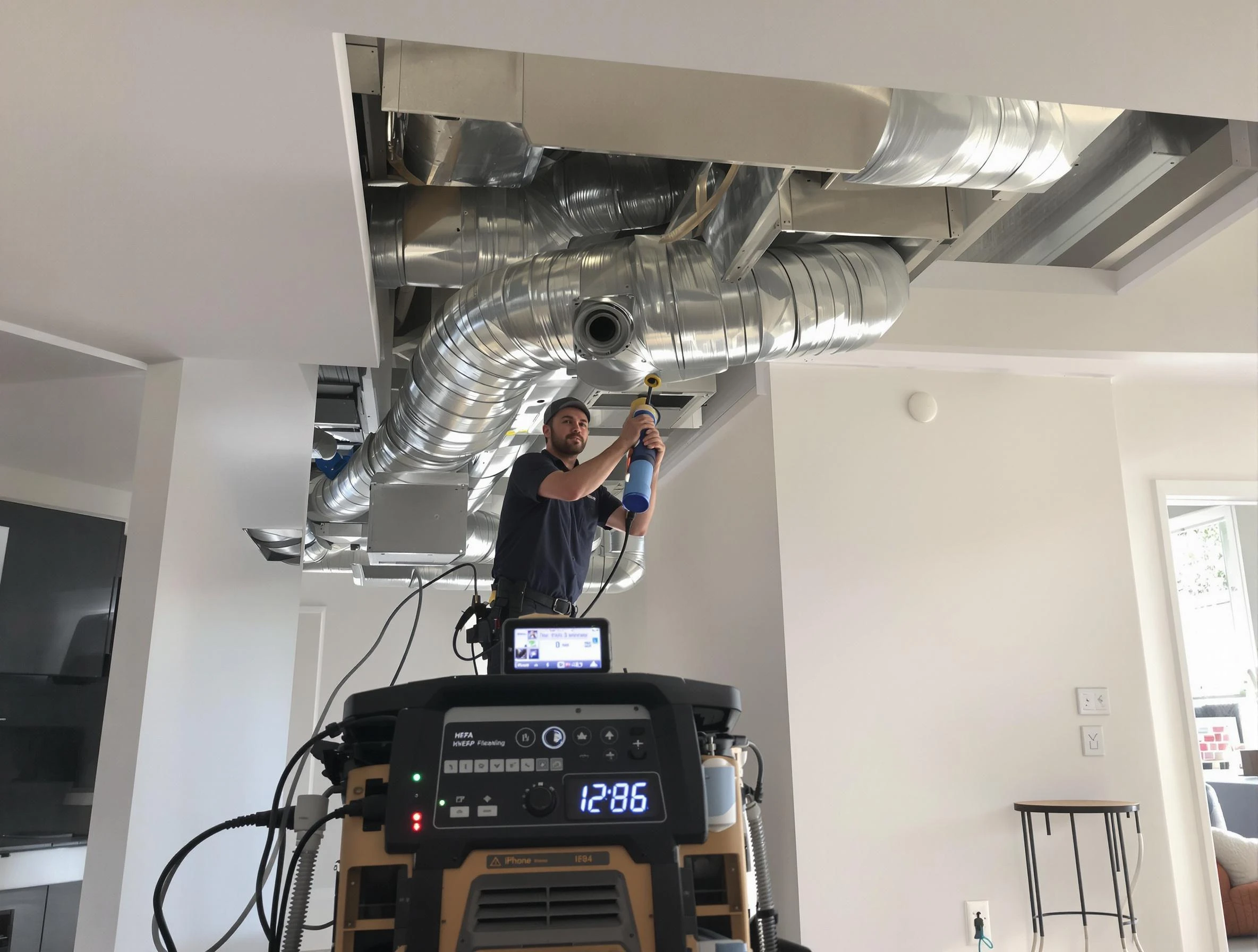 Advanced pure air duct cleaning by Hiram Air Duct Cleaning in Hiram